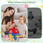 Barn with Stuffed Farm Animals